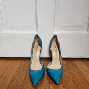 Aquazzura Teal Women's Heels